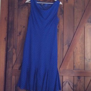 Chaps polka dot dress